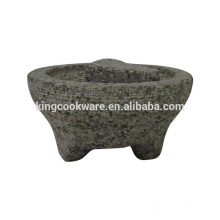 Mexikanischer Granit Molcajete zur Herstellung von Guacamole